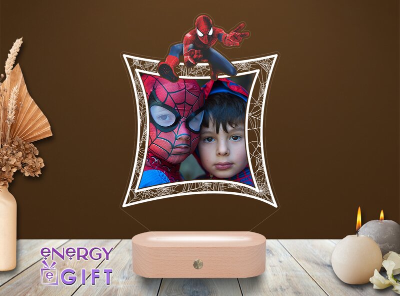 Lampi LED 3D personalizate pentru copii – modele cu eroi de poveste